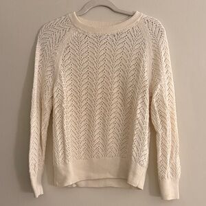 Wilfred Cream Knit Sweater